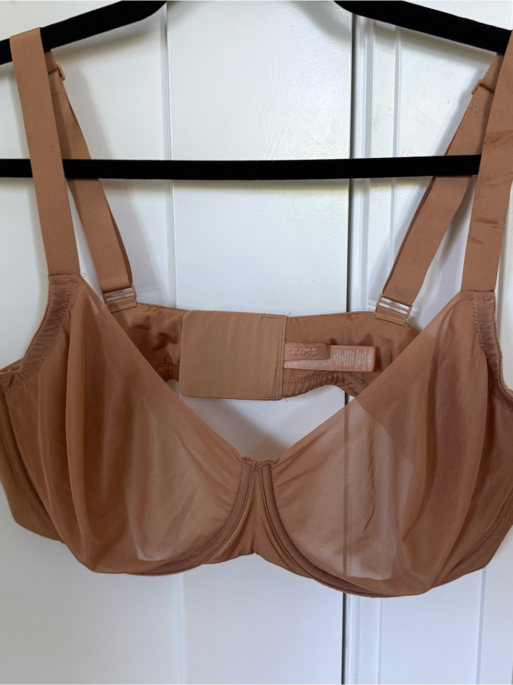 SKIMS Nude Mesh Underwire Demi cup Bra - Women Intimates & Sleepwear
